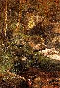 Albert Bierstadt Forest_Stream Spain oil painting artist